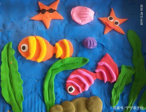 橡皮泥,使用新技法——一种新型绘画工具!