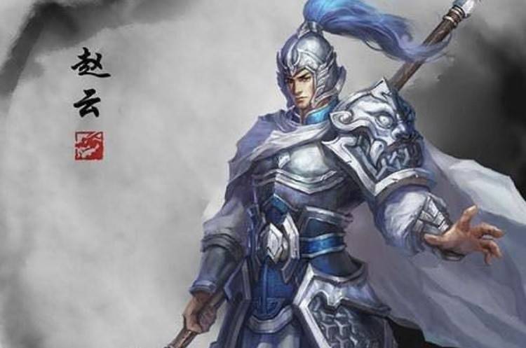 赵云画像
