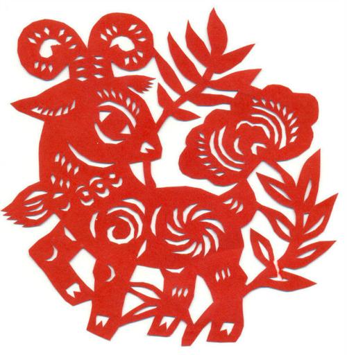 羊年剪纸欣赏