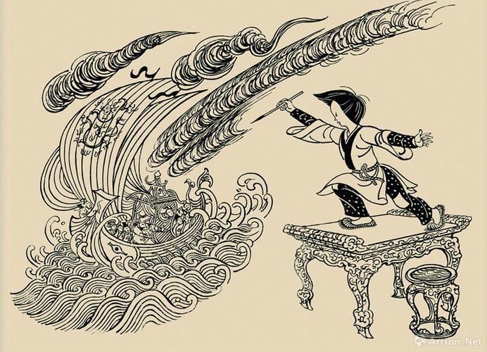 神笔马良12_连环画_张光宇作品展_张光宇在线作品_张