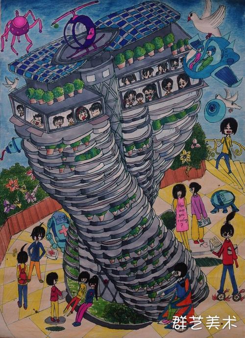 南平群艺美术"牵手国寿,共创未来"主题创作作品选(1)