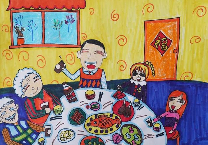 宿迁市第二届"童真里的色彩"儿童画创作大赛优秀作品展(小学高年级组