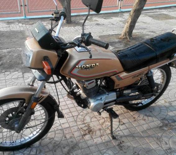 84年金色本田145 - 18000元—太原二手摩托车