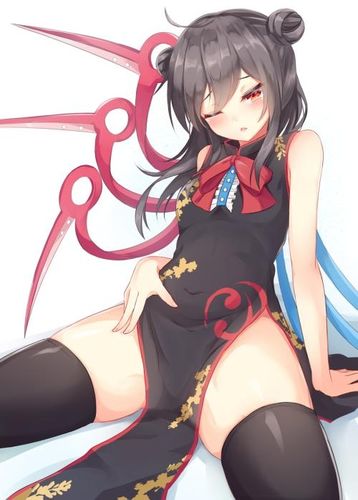 二次元动漫旗袍美女