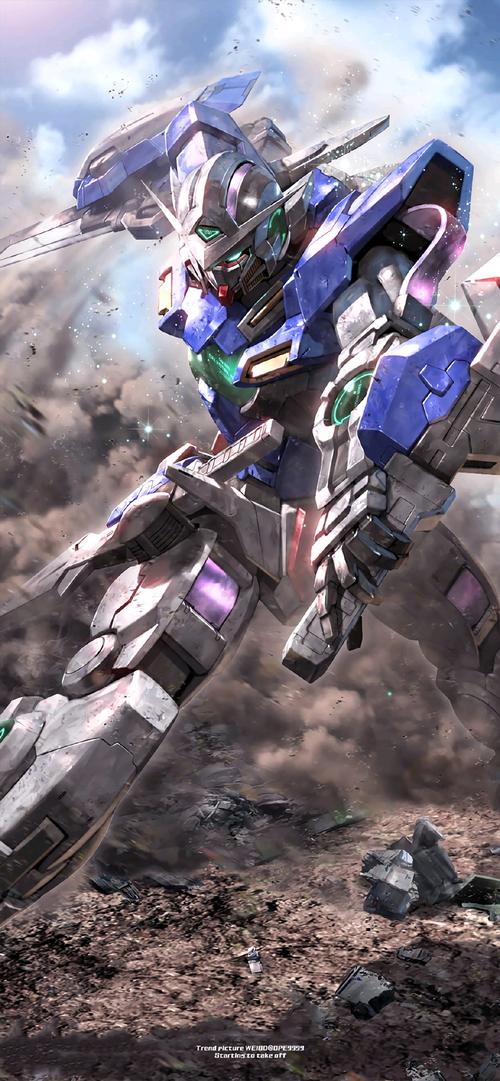 傻子那能天使高达壁纸