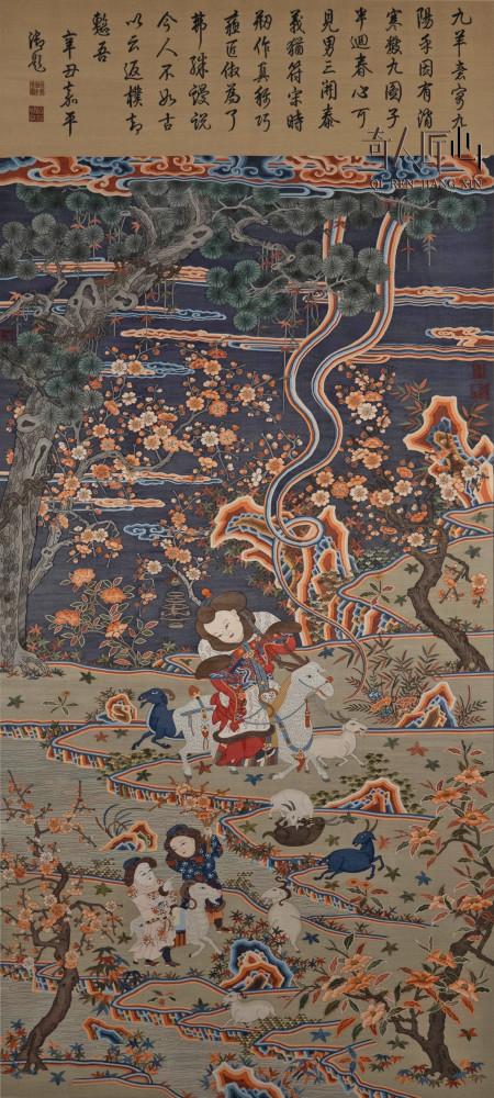 奇人匠心x缂丝 非遗项目缂丝技艺工艺大师——范玉明