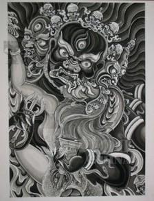 大黑天纹身图案----北京纹身店东方印记收集