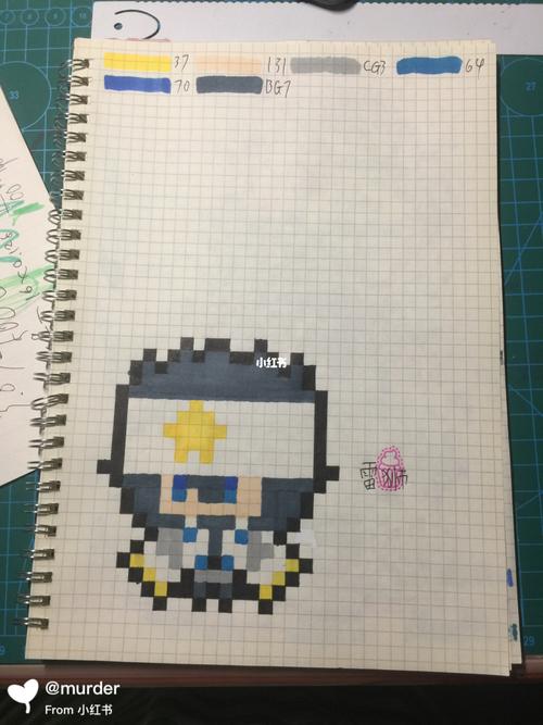 雷狮海盗团像素画_像素画_凹凸世界_凹凸世界像素画_文化_绘画