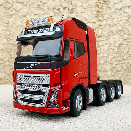 1:32 原厂volvo 沃尔沃fh16 沃尔沃8*4重型平板运输