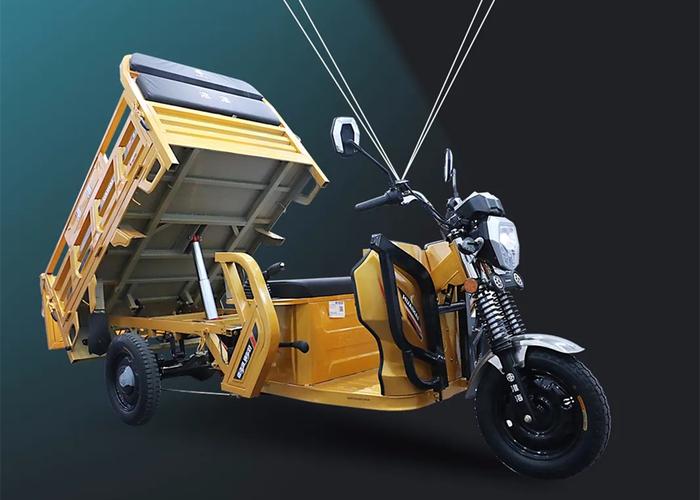 淮海天将160a电动三轮车评测动力足载重高一次能装1000斤