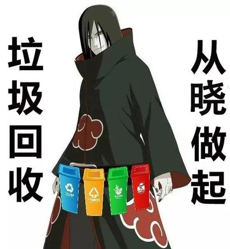 如果让火影晓组织代言垃圾分类会是怎样一种沙雕画风