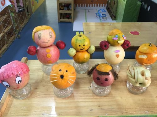 幼儿园艺术品蔬菜水果图片大全
