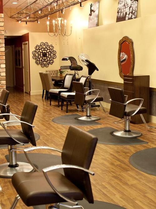 最新发廊装修效果图