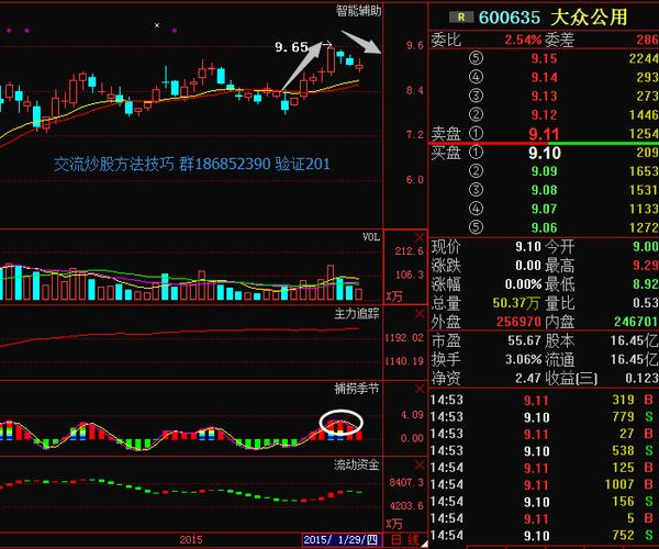 大众公用走势分析