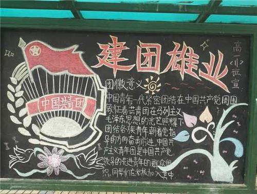 绽放青春展示自我黑板报 青春黑板报图片大全