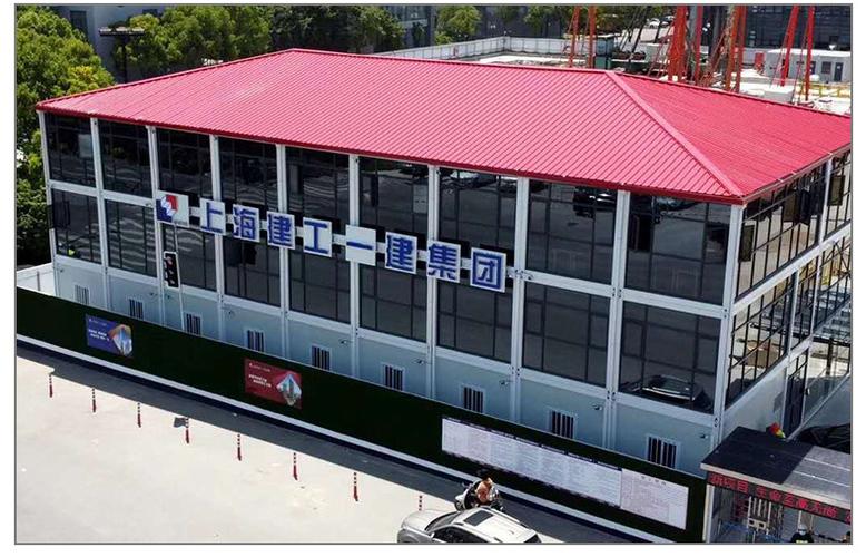 装配式住人箱房彩钢房 钢结构活动板房临建房项目部集装箱彩钢房