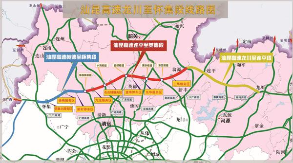 揭惠高速起于揭阳市榕城区仙桥街道(接省道s234),由北向南纵贯揭阳