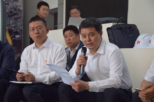 县委副书记丁向东,副县长黄宗刚陪同参加会议