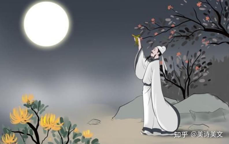 "起舞弄清影,何似在人间",明显能找到李白《月下独酌》的意境