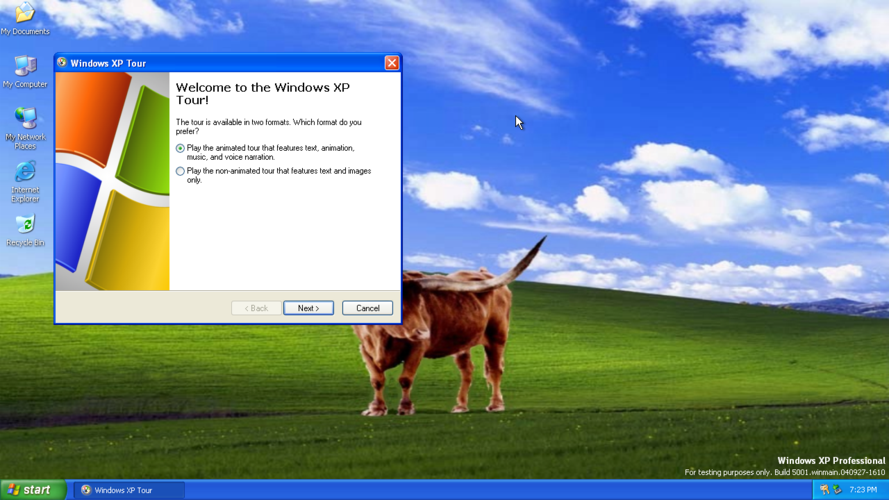 盘点一下被重置后的windows longhorn与windows xp正式版有所变化