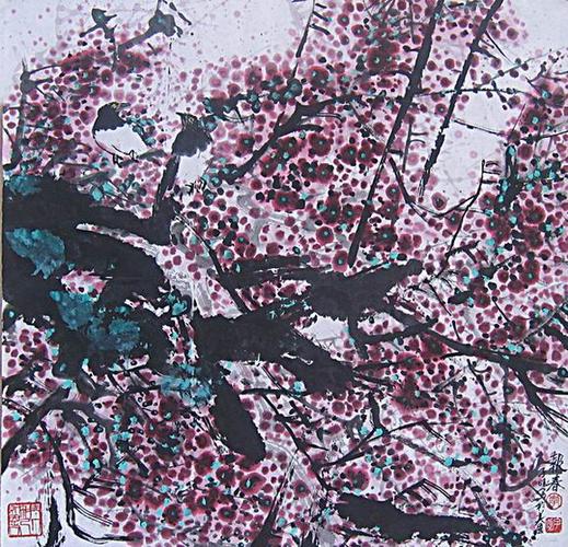 相关媒体对李子明在美国举办画展的报道