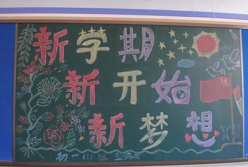 新学期黑板报,幼儿园与小学老师都来参考一下吧