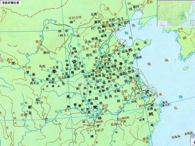 [转载]先秦地图大全集