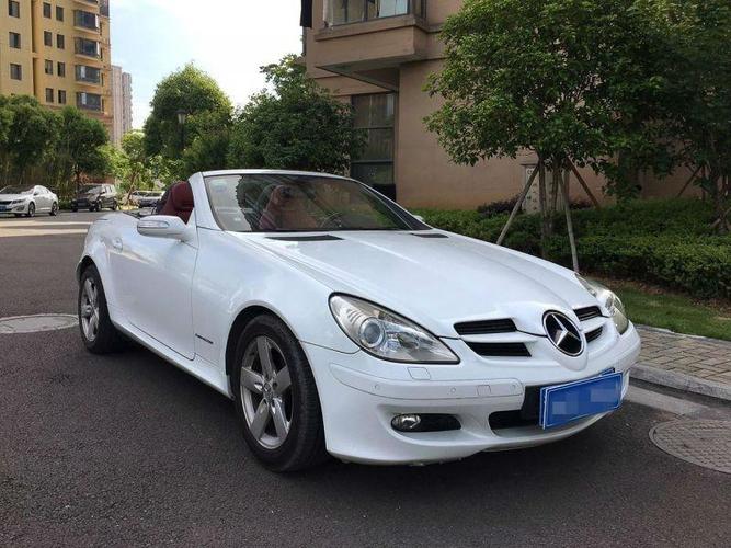 【宁波】2006年1月 奔驰slk200 白色 手自一体