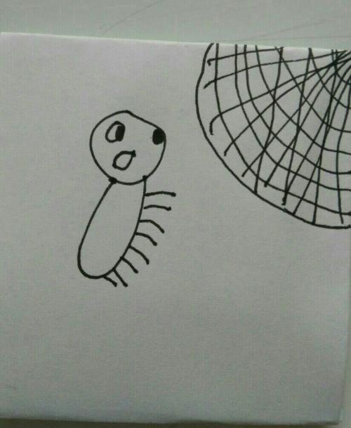 纯真灵动的美～折服女儿近日的简笔画