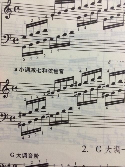 a小调减七和弦琶音为什么从升so开始啊,a小调根音不是