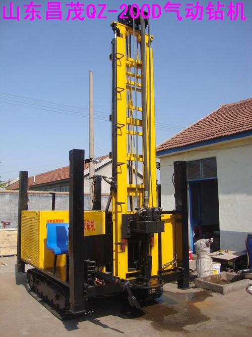 机械qz-200d气动钻井机 &phi;73,&phi;89,&phi;102 钻杆长度(mm) 3000