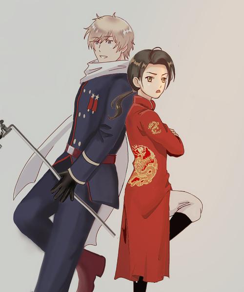 黑塔利亚● 王耀● aph● 伊万·布拉金斯基● 菜● 指绘● 绘画