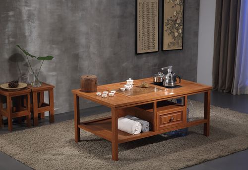 样品亏本处理厂家直销中式带电磁炉自动上水功夫茶几全铝茶几