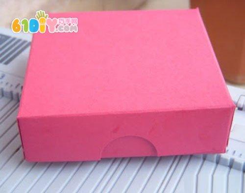 卡纸手工精美纸盒diy制作