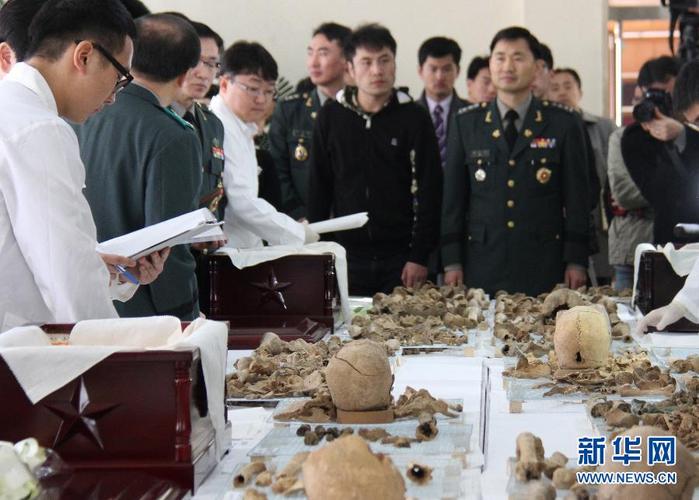 中韩启动在韩中国人民志愿军烈士遗骸装殓工作