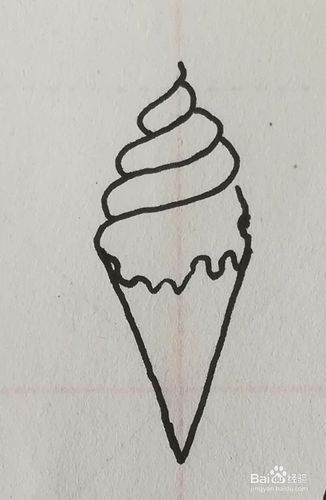 冬奥会火炬简笔画画法