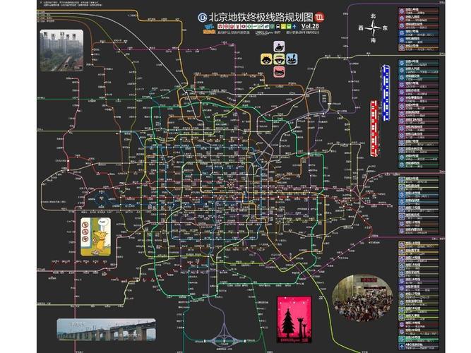 北京地铁终极线路规划图