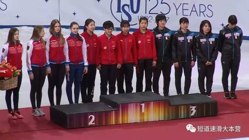 最大赢家,并在男子500米中创造世青赛纪录,韩国李玉彬则在女子500米