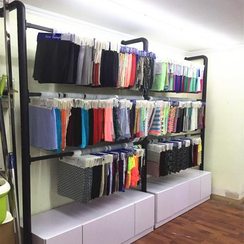 新款加厚悬挂移动布架纺织布匹展示架固定布架纺织面料样布架服装