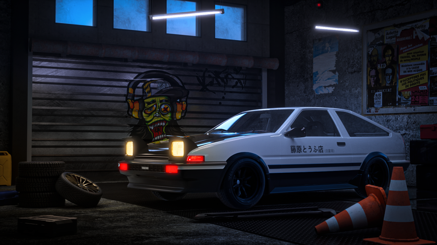 头文字d/ae86