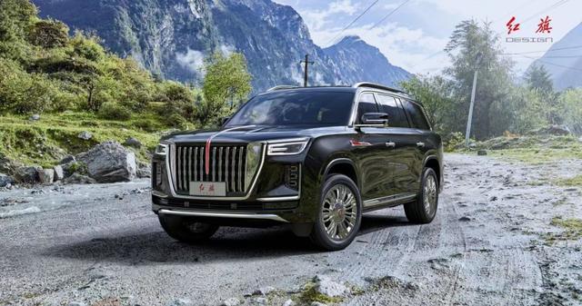 红旗ls7实车曝光中国版萨博班登场国货suv旗舰担当