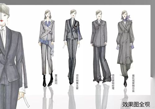 职业装 | 首届"铜牛杯"北京时尚职业装设计大赛(入围名单 效果图)