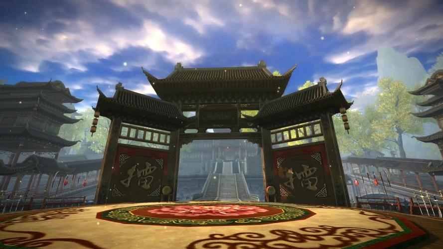 黄飞鸿之擂台场景