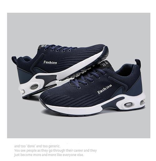 德鲁古登踏步鞋男鞋秋季透气网面鞋2019新款韩版潮流飞织防臭运动鞋