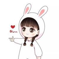 喵小兔高清图片大全 喵小兔一左一右情侣头像【点击鼠标右键下载】