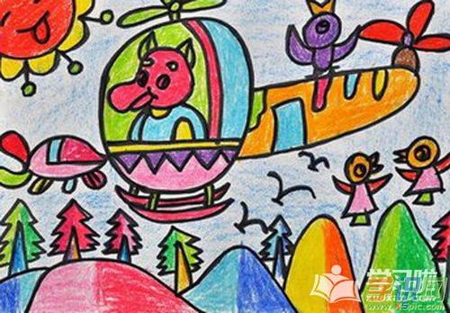 大班画画比赛优秀作品
