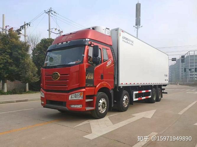 9米6一汽解放j6p冷藏车多少钱