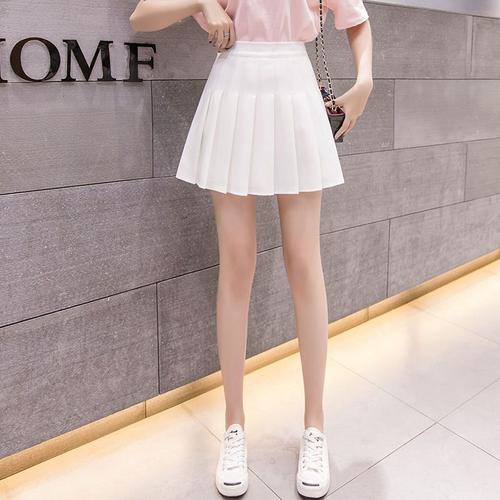 珂卡慕kekamu百褶裙短裙学院风2020春百褶裙抖音仙女小摆裙子chic短裙