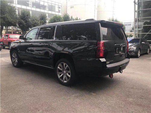 平行进口21款雪佛兰萨博班全车防弹定制