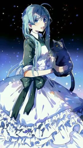 动漫人物图集:风吹乱的发型!